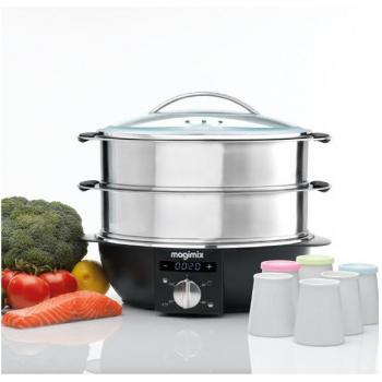 Vaporera Eléctrica Magimix de Acero Inoxidable con Capacidad de 5.5 Litros