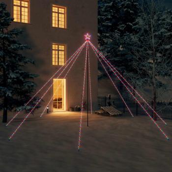 Luces árbol de Navidad 800 LED colores 5 m