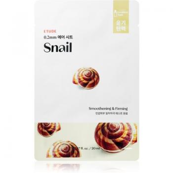 ETUDE 0.2 Therapy Air Mask Snail Smoothing Sheet Mask with Snail Extract 20 ml