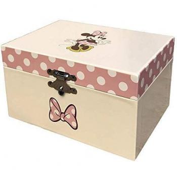 Minnie Mouse- Joyero Caja Musical de Minnie, Multicolor, única
