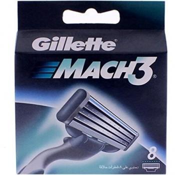Cuchillas de Recambio Gillette Mach3 - 8 Unidades