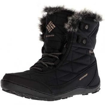 Columbia Minx Shorty III Women's Black Boots Size 6 M