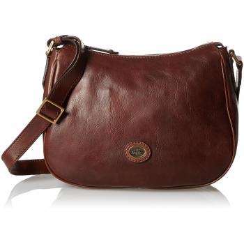 The Bridge Story Donna Shoulder Bag III Leather Brown ONE SIZE