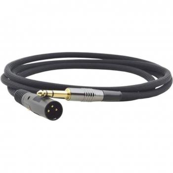 Kramer Electronics C-A63M/XLM-10 Premium 3m XLR to 6.35mm Audio Cable in Black Color