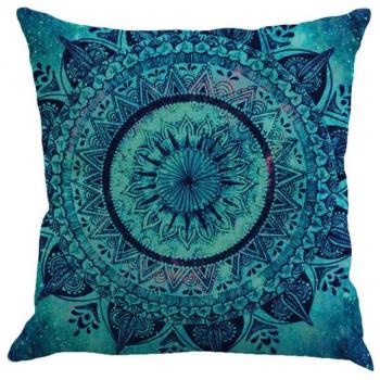 winwintom Geometría Pintura Lino Funda de Cojin Almohada Caso Sofa