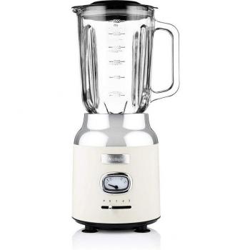 Batidora de Vaso Westinghouse WKBE221WH Retro 600W Capacidad 1.5L Color Blanco