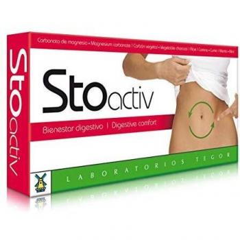 Tegor Stoactiv Suplemento con Magnesio - 5 Paquetes de 40 Cápsulas