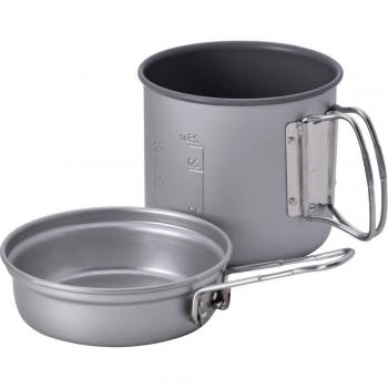 Snow Peak Trek 900 Aluminium Lightweight Camping Cookware, 900ml