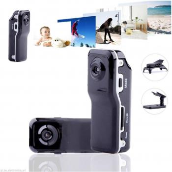 Cámara Mini DV MD80 con Video/Audio DVR, Webcam USB, Micro SD y Espía 2MPX