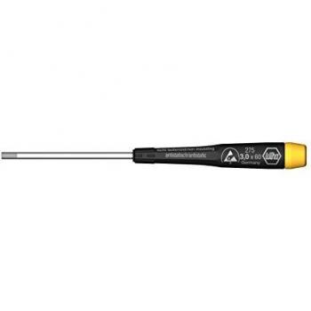 WIHA 27708 - Destornillador ESD Precision 275 Precision ESD 0,9 x 40 mm Ref. 27509