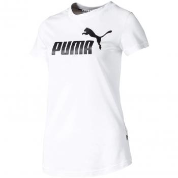 Puma Amplified tee Camiseta, Mujer, Blanco White, S