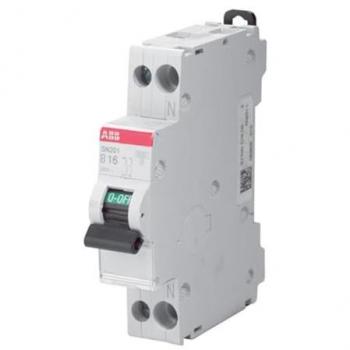 Disyuntor Automático 1P+N SN201 - 20A - 6kA - Curva D, Montaje en Carril DIN