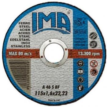 Disco Ima Minidisco de Hierro 115x1.6 mm - Paquete de 5 Piezas
