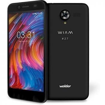 Wolder WIAM#27 - Móvil 4G, pantalla IPS HD de 5 pulgadas, Flash de 16GB, 1GB RAM, Negro