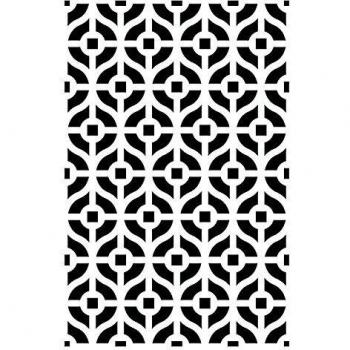 Stencil geométrico wheels 10x15cm