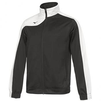Chándalo de Punto Kobe Mizuno, negro y blanco, talla L, incluye camiseta masculina y pantalones