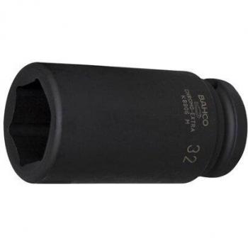 Bahco K8906Z-1.5/8 - Vasos De Impacto 3/4”, Hexagonales Serie Larga