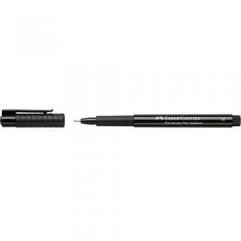 Bolígrafo de tinta Faber-Castell Pitt Artist Pen S, color negro