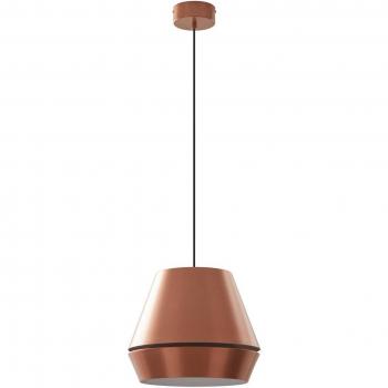 Lámpara colgante LED Mynoria de Cobre y Aluminio, Ø 35 cm