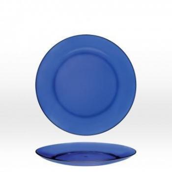 Plato plano Lys Zafiro Duralex 23,5 cms