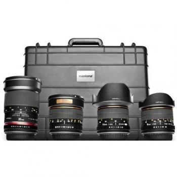 Walimex Pro Star 17615 - Pack de objetivos para Canon