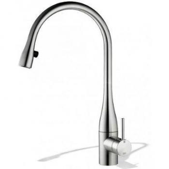 Franke 115.0308.180 Grifo de cocina, Plata