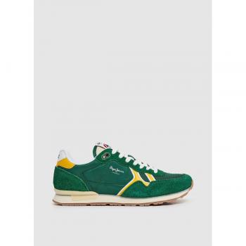 Pepe Jeans Zapatillas deportivas de hombre tipo running con detalles en ante