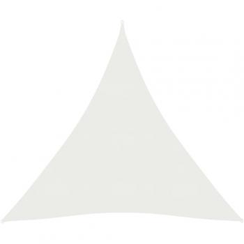 Toldo de vela HDPE blanco 160 g/m² 3x4x4 m.