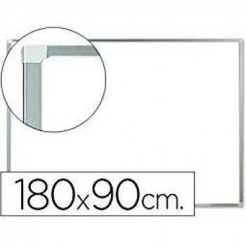 Q-Connect Pizarra Blanca Melamina Marco De Aluminio 180 x 90 Cm