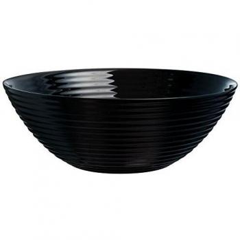 Dajar Ensalada Harena 27 cm Luminarc, cristal, Negro, 27 x 27 x 9,8 cm