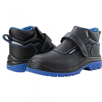 Bota de Seguridad Hidrofugada de Piel Negra S3 para Soldador Talla 42