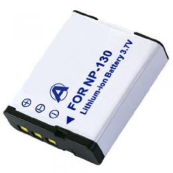 AccuCell - Batería para Casio NP-130, Exilim EX-H30, EX-ZR100
