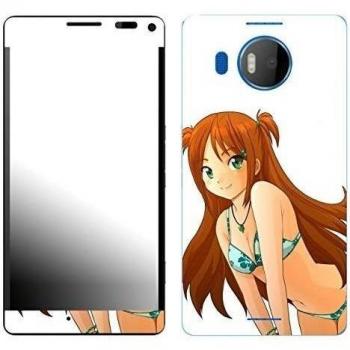 Motivos Disagu Design Skin para Microsoft Lumia 950 XL: Mangagirl-Bikini