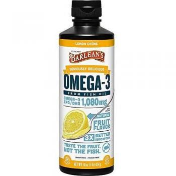 Barlean's Barleans Fish Omega Lemon 454g, 1 Units