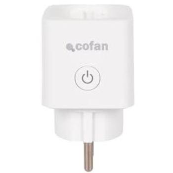 Enchufe Inteligente WiFi 2.4 GHz con Bluetooth, Compatible con Alexa y Google, Control Remoto y Protección Infantil