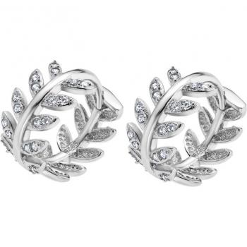 Pendientes Basics de Plata Time Road WS01487