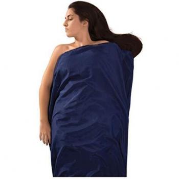 Sea To Summit Premium Rectangular Standard Travel Liner, 73 x 36 Inch , Navy Blue