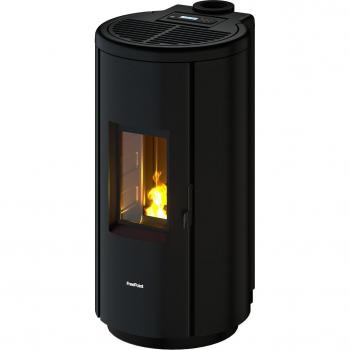 Estufa de pellets FREEPOINT Chrome Airtight Wi-Fi 7 kW