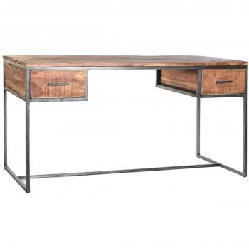 Escritorio DKD Home Decor Metal Acacia (150 x 60 x 77 cm)