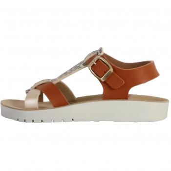 Sandalias Geox Costarei Niña Beige/Platino EU 28
