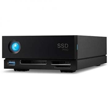 LaCie 1big Dock Pro 2 TB Black SSD Thunderbolt 3, 2800MB/s Read, 2100MB/s Write