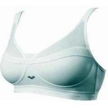 Arena Lucynda - Sujetador de deporte para mujer, tamaño 85C, color blanco