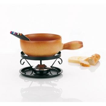 Fondue de queso - Set Tessin 10 unidades, 23 cm - 1 L - Beige