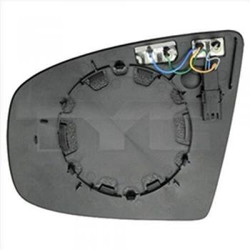 Cristal de Espejo Retrovisor Exterior Derecho TYC 303-0113-1 para BMW X5 (E70) y X6 (E71, E72)