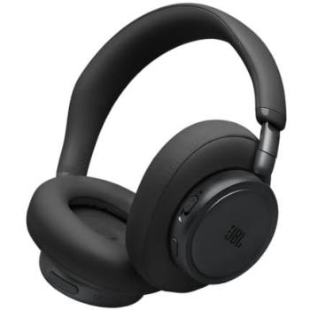 Auriculares Inalámbricos JBL Live 780NC Bluetooth 6.0 con Cancelación de Ruido Adaptativa, Sonido Espacial y Autonomía de 80h - Negro