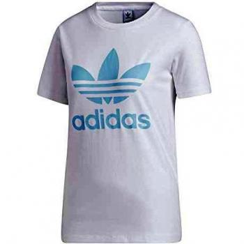 adidas Trefoil Tee, T-shirt para Mujer, Blanco