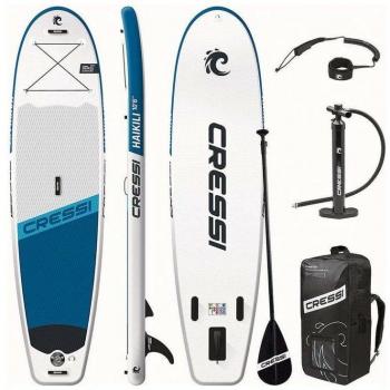 Tabla paddle surf Cressi Sub Haikili All Round 10'6 Polivalente, color blanco, incluye accesorios