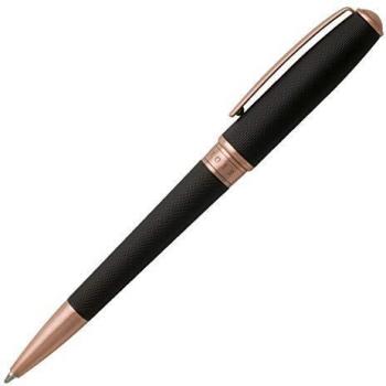 BolígrafoEssential Rose Gold Hugo Boss negro