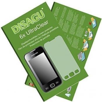 Conjunto de 6 láminas protectoras de pantalla Ultra Claras para Samsung Wave 533
