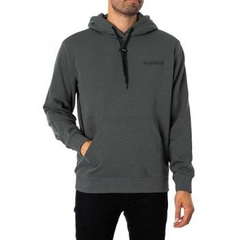 Sudadera Napapijri Albula hombre verde con capucha